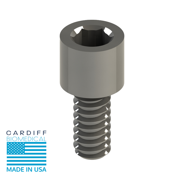 MUA Long Screw on UniAbutment M1.4 with .050" Drive Mechanism